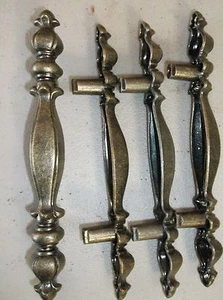 (4) ASAS DE CAJÓN DE COLECCIÓN 5 1/4"" SOPORTES DE PLACA 3"" FUERA DEL CENTRO - Imagen 1 de 3