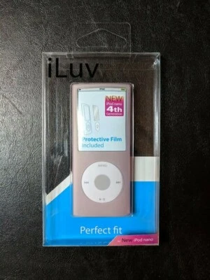 iLuv iCC52 Pink Hard Case for Apple iPod 4th Generation Nano - Image 1 of 2