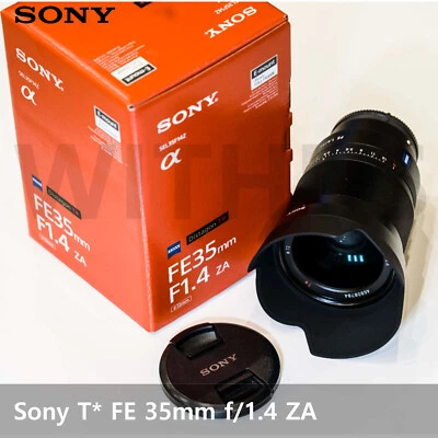 Sony ZEISS Distagon T* FE 35mm F1.4 ZA Lens for E Mount SEL35F14Z - Tracking - Image 1 of 3