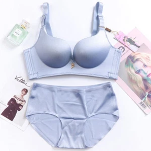 Sexy Seamless Push Up Bra Sets underwear Magic Gather Lingerie Wireless 32A-38D - Picture 1 of 26