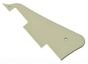USA Spec Aged White 3 Ply LP Guitar Pickguard Scratch Plate For Gibson Les Paul - Picture 1 of 2