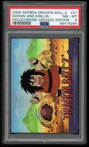 Dragon Ball Z ArtBox Holochrome 21 Yajirobe 2000 PSA 8 68476284 - Picture 1 of 2