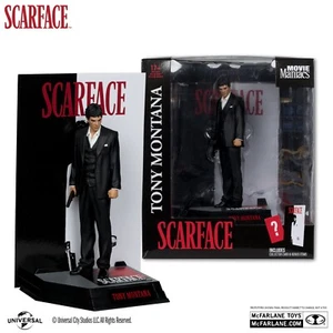 McFarlane Toys Movie Maniacs Tony Montana Scarface 14078 nuovo IN MAGAZZINO - Foto 1 di 3