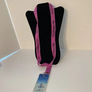 Walt Disney World Resort - Pink Lanyard Lanyard Disney Pin 39501 - Picture 1 of 3