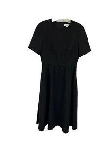 Dior Uniform Women’s FR 36 US 4 Black Short Sl Dress - Picture 1 of 4