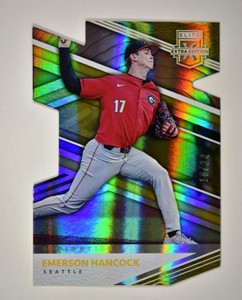 2020 Elite Extra Edition Aspirations Die-Cut Gold #6 Emerson Hancock /24
