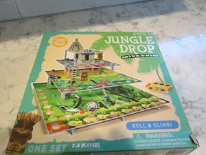 Neu Jungle Drop 4 Level Brettspiel 3D Slots Familie Spieleabend ab 6 Jahren - Bild 1 von 3