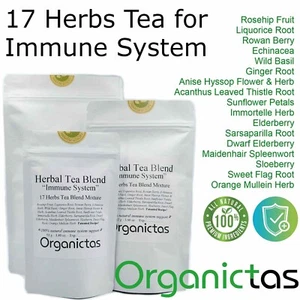 Traditioneller IMMUNTEE 17 Kräuter Rezept - Bestes Immunsystem Booster Unterstützung BIO - Bild 1 von 12