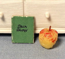 1960 Barbie Sweet Dreams Yellow Wax Apple & Dear Diary #973 Cute!