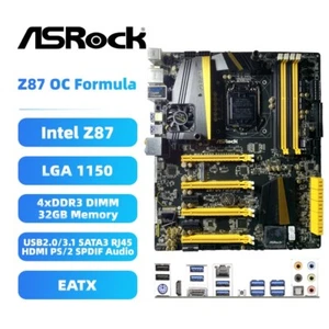Placa madre ASRock LGA1150 Z87 OC Formula Intel Z87 DDR3 SATA3 HDMI SPDIF PS/2 - Imagen 1 de 7