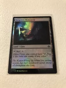 Forgotten Monument Foil Lost Caverns Of Ixalan LCI MTG Magic Pack Fresh - Picture 1 of 1