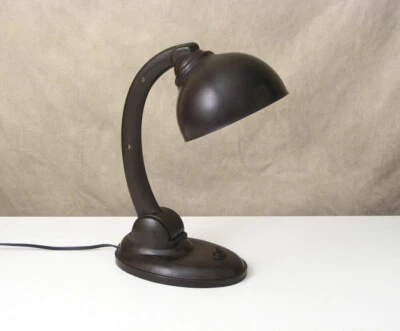 Vtg Antique Deco BAKELITE 1930s Eric Kirkham Cole Table LAMP #11126 ~Machine Age - Image 1 of 4