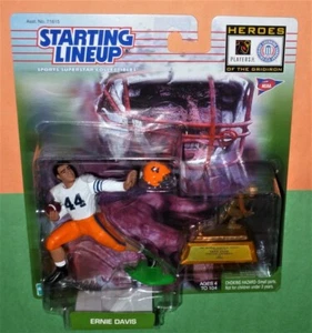 Ernie Davis Syracuse Heisman 1999 NCAA 1961 #44 Cleveland Browns alineación inicial - Imagen 1 de 4