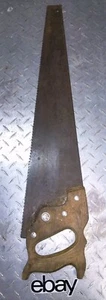 Schöne Vintage Disston USA 26 Zoll Handsäge Mancave Restaurierungsprojekt  - Bild 1 von 5