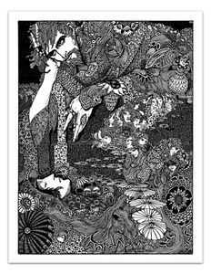 Morella | PÓSTER 1919 (Edgar Allan Poe) HARRY CLAKE Obra de Arte - Sin enmarcar - Estampado - Imagen 1 de 5
