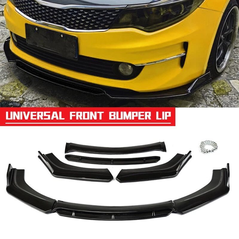 For Kia Optima Front Bumper Lip Chin Spoiler Splitter Body Kit Glossy Black CL Foto 1 de 4