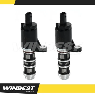 2X Solenoide de admisión y escape variable VVT ajuste 13-15 Chevrolet Spark 1,2 L Foto 1 de 4