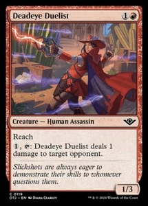 MTG-NM-Outlaws of Thunder Junction-Deadeye Duelist-0119 - Picture 1 of 1