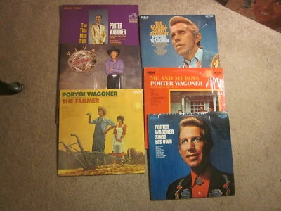6 lp lot Porter Wagoner Viva, The Farmer, Me and the Boys, Sings His Own Foto 1 de 3