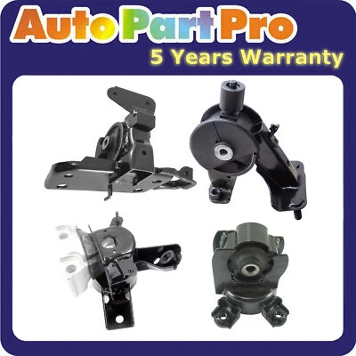 For Toyota RAV4 3.5L V6 FWD 2006-2012 Engine Motor & Transmission Mount Set 4PCS Foto 1 de 4
