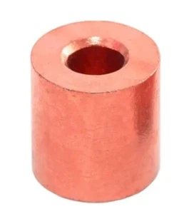 Copper Stops Crimps for Cable Snare Wire Swage Line sizes 3/64" to 3/8" - Foto 1 di 1