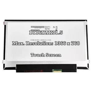 B116XAK01.5 HD 1366 * 768 WXGA 11.6'' 40pin NEW LCD LED TOUCH Screen Replacement - Picture 1 of 2