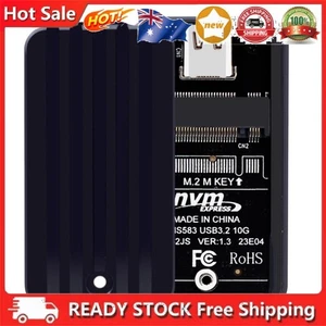 NVMe M.2 SSD Case External Hard Drive SSD Enclosure Gen2 10Gbps for M.2 2230 SSD - Zdjęcie 1 z 6