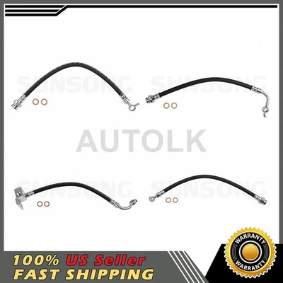 Manguera de línea de freno delantero trasero Sunsong para Mazda Miata 2000 2001 2002 2003 2004 Foto 1 de 4