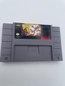 Bubsy II 2 SNES Super Nintendo Entertainment System, 1994 Cartridge Only TESTED - Picture 1 of 4