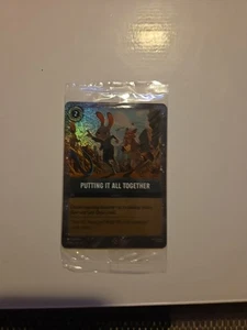 Putting It All Together Disney Lorcana Zootopia 2 Cinemark Promo Karte VERSIEGELT  - Bild 1 von 2