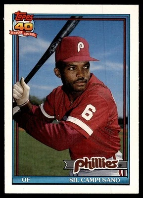 1991 O-Pee-Chee Sil Campusano Philadelphia Phillies #618 - Image 1 of 2
