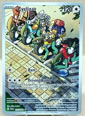 SV04: Paradox Rift - Cyclizar Illustration Rare #215/182 Pokémon TCG - Image 1 of 2