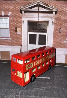 Matchbox Superfast Lesney Daimler London Double Decker Esso Extra Petroleum Bus - Image 1 of 4