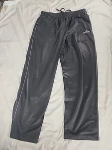 Spalding Athletic Men's Blue Drawstring Track Sweatpants Polyester Large - Picture 1 of 12