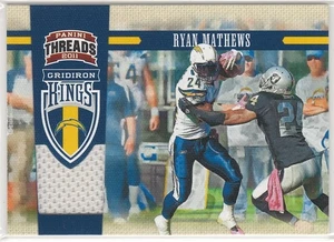 2011 Panini Threads Gridiron Kings Materials #40 Ryan Mathews #171/299 - Bild 1 von 2