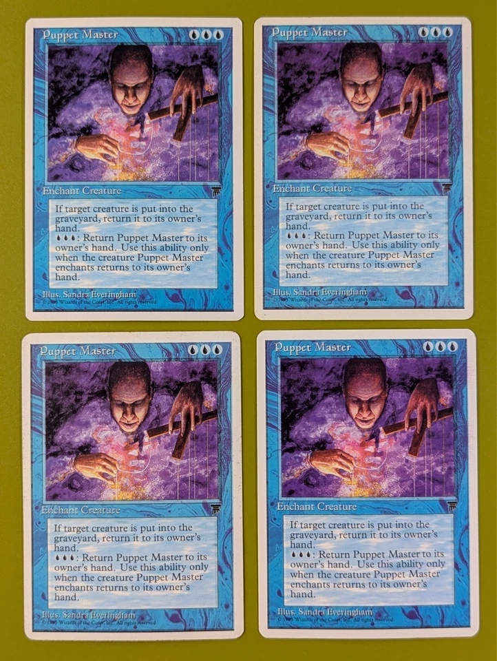 Puppet Master x4 Chronicles 4x Playset Magic the Gathering MTG - Image 1 of 1