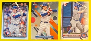 PETE CROW-ARMSTRONG, Chicago Cubs 3 Karten Lot mit RC, FAN FAVORITE, YOUNG STAR - Bild 1 von 2