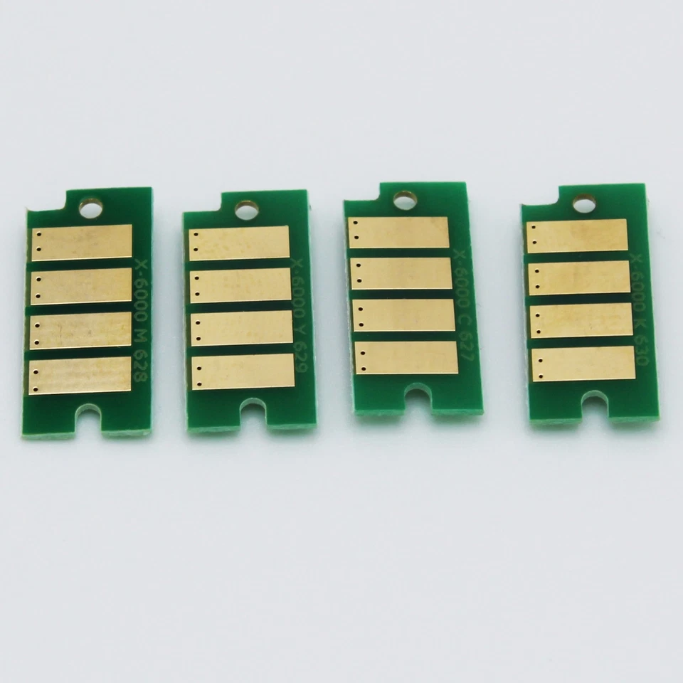 Set of 4 Reset Toner Chips (C,M,Y,K) for Xerox Phaser 6010 6000 Workcentre 6015 - Image 1 of 3