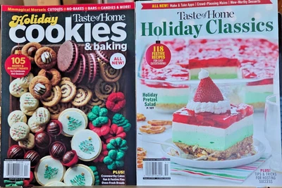 Taste of Home. 2 Christmas Mag Bundle-Classics & Cookies & Baking-Brand New! - Image 1 of 4