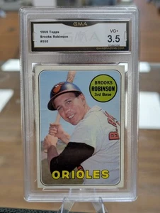 1969 Topps Brooks Robinson #550 GMA 3.5 VG+ FREE SHIPPING!! - Picture 1 of 3
