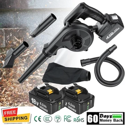 For Makita Cordless 2 in 1 Electric Leaf Blower Blower Leaf Vacuum Blower Vacuum - Image 1 of 4