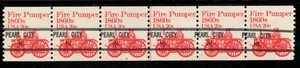 Scott 1908 20¢ Fire Pumper HI Precancel P#12 Free US shipping - Picture 1 of 1