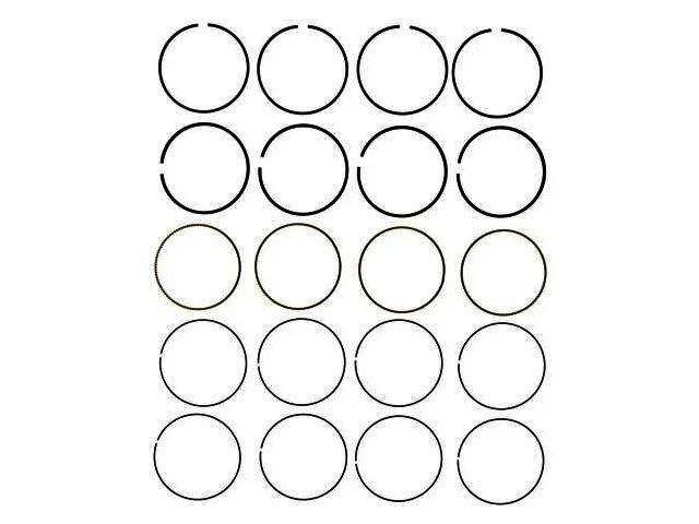 Piston Ring Set 94ZKZW34 for Pontiac G6 G5 Solstice 2007 2010 2006 2008 2009 - Image 1 of 1
