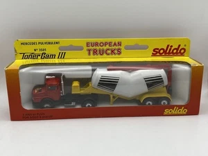 Solido Mercedes Pulverulent 1:60 Camión Cisterna TonerGam III Colección - Imagen 1 de 2