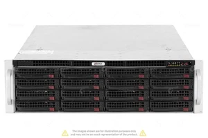 Supermicro 6039P-E1CR16H 2x Xeon Gold 6134 384GB RAM 16x 10TB 2x 800GB SSD - Picture 1 of 9