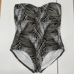 Tommy Bahama Badeanzug Damen 16 Blumen trägerlos wattiert Strand Sommer - Bild 1 von 17