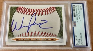 Wenceel Perez signed Signature Card Detroit Tigers PSA/DNA Certified Autograph! - Bild 1 von 1