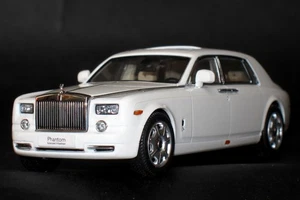 Kyosho Rolls-Royce Phantom 7th EWB Sedan Die-cast, 1/43, No box, white - Picture 1 of 3