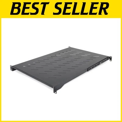 Sturdy 1U Adjustable Rack Shelf for Optimal Server Organization - 150lb Capacity - Image 1 of 4
