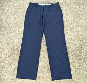 NUOVO Pantalone Under Armour Uomo 34x30 Blu Dritto Golf Leggero Performance - Foto 1 di 8
